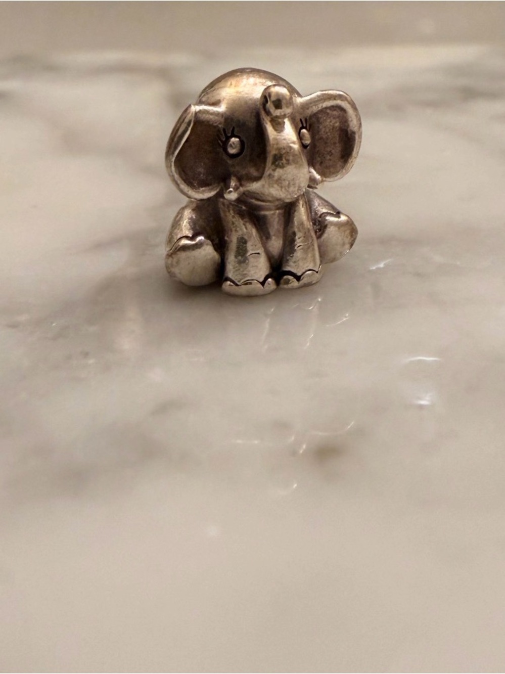 Silver Elephant pandora charm